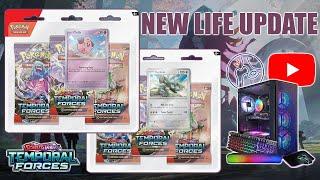 Pokemon Temporal Forces 3 Pack Blisters Opening