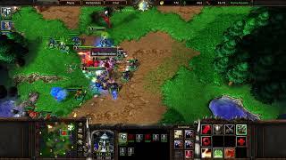 Warcraft 3 1on1 Undead vs Human  Full WC3 Gameplay