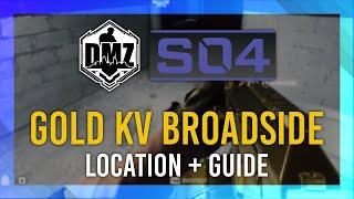 FREE Gold KV Broadside Easter Egg  DMZ Vondel Location Guide