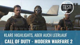 Call of Duty  - Modern Warfare 2 im Solo-Test Wechselhafte Kampagne 4K Review German
