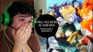 ALL FOR ONE CAYÓ EN LA TRAMPA  BOKU NO HERO ACADEMIA 7  Reacción episodio 5