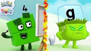 Four and More  Learn to Read and Count  @LearningBlocks
