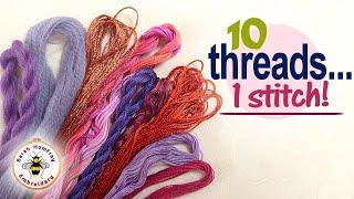 I compare ten different hand embroidery threads Pros and cons of each