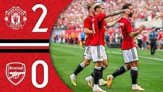 United Win In Front Of RECORD Crowd ️‍  Man Utd 2-0 Arsenal  202324 Pre-Season