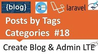 Laravel - Create Blog and Admin Panel  Show Posts by Tag and Category #18