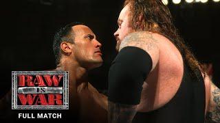 FULL MATCH - The Rock vs. The Undertaker Raw Dec. 25 2000