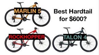 2021 Trek Marlin 5 VS Specialized Rockhopper VS Giant Talon 4