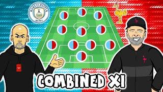 Pep and Klopps COMBINED Man City vs Liverpool XI 442oons