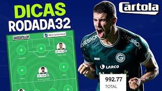 DICAS RODADA 32  CARTOLA FC ESTAMOS VOANDO NO RETURNO 992.17 PONTOS