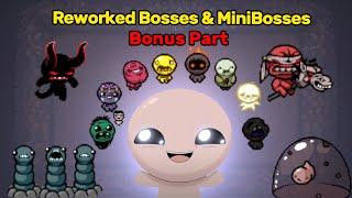 NEW EPIC REWORKED BOSSES & MINIBOSSES IN The Binding of Isaac Repentance Mod Showcase Bonus Part