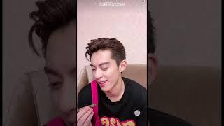 ENG 王鹤棣 XJustin 黄明昊全力以赴的行动派直播连线 CUT