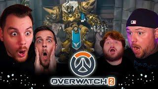 Reacting to EVERY Overwatch Cinematic Part 1  Group Reaction