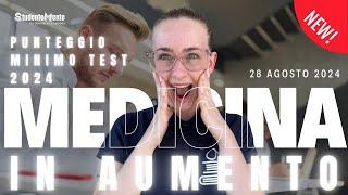 Test Medicina 2024 Punteggio Minimo in Aumento