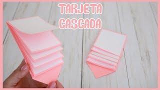 Tarjeta Cascada  Waterfall Card