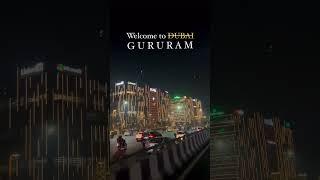Gurugram Lifestyle Gurgaon Night view dlf cybercity gurgaon shorts video Darkest Boyz studio road