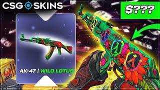 AK WİLD LOTUS FIYATINA DEGER MI Csgoskins Promo Code giveaway