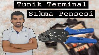 Tunik Konnektör Terminal Sıkma Pensesi İnceleme ve Kullanım SN-28B