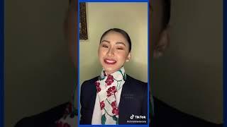 Christine Dacera voice as a Cabin Crew  Flight Attendant