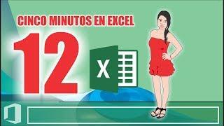 CINCO MINUTOS EN EXCEL 12 INSERTAR GRAFICO