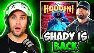 CLASSIC SHADY RETURNS  Rapper Reacts to Eminem - Houdini FIRST REACTION