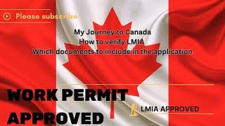 Canada Work Permit approved  LMIA approved  Canada immigration 2023