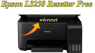 Epson L3250 Resetter Free Wicreset-Trial 100% Fix  Epson L3250 Service Required