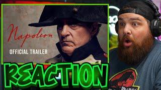 Napoleon — Official Trailer Reaction Joaquin Phoenix