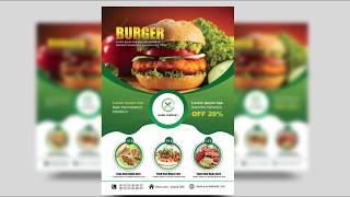 How to Create a Professional Flyer in Photoshop  Restaurant Flyer