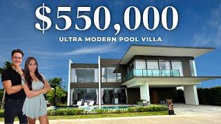 Touring a Modern Luxury Villa for $550000 in Pattaya Thailand