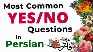 100 Most Common YesNo Questions in Persian