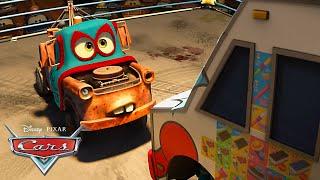 Mate el Monster Truck en el Ring  Pixar Cars