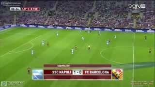 Barcelona 0 vs 1  Napoli - Dzemaili Goal and Claudio Bravo Fail