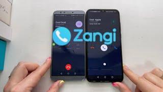 Zangi Private Messenger  incoming & outgoing calls  from Android version