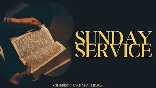 CSI Christ Church Mavelikara - 14th July 2024 - Live Sunday Service