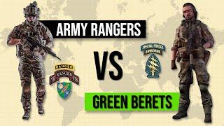 Army Rangers vs Green Berets Special Forces