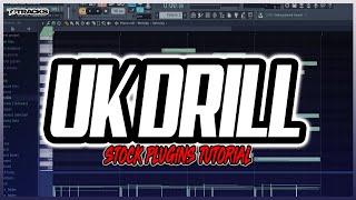 Making A UK Drill Beat Using STOCK PLUGINS ONLY