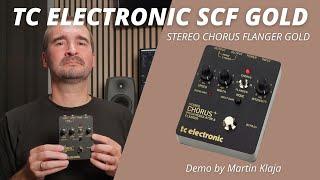 TC Electronic  Stereo Chorus Flanger Gold  Demo by Martin Klaja