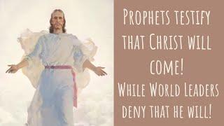 Samuel the Lamanite- Elder Bednar  Christ Will Come - Prophets vs World Leaders