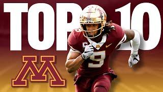 Minnesota Golden Gophers TOP 10 Football Players for 2024