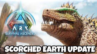 ARK Survival Ascended Scorched Earth Release NEWS