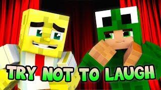 TRY NOT TO LAUGH CHALLENGE MINECRAFT w Tiny Turtle & Ropo
