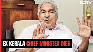 Former Kerala Chief Minister Oommen Chandy Dies At 79