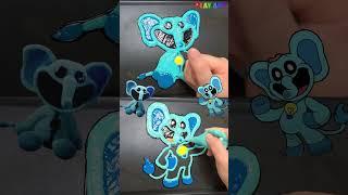 Poppy Playtime Chapter 3  Smiling Critters - Bubbaphant Pancake art challenge FNF Music #shorts