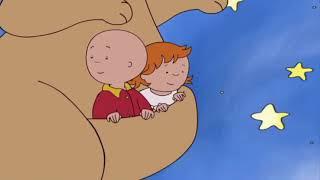 Caillou Helps Out Bedtime Story Telling Scene