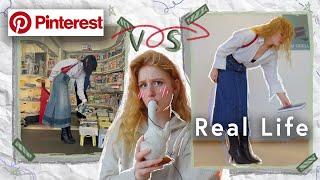 styling popular 2023 pinterest trends as a normie - it girl or goon?   HUGE thrift try on haul