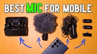 Best Microphone to shoot YouTube Videos with Mobile  Buying Guide 2023