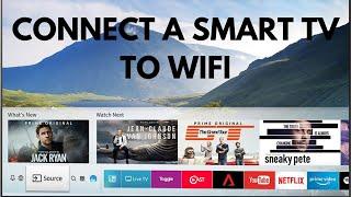 How to set up Wi-Fi in Samsung Smart TV