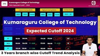 TNEA Expected Cutoff 2024  Kumaraguru College of Technology  3 years cutoff  Placements