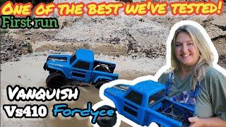 An instant favorite First run of the Vanquish Vs410 fordyce at World Class Crawler County