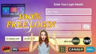 HOW TO GET FREE IPTV SMARTERS PRO LOGIN 2024